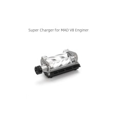 MAD V8 Toy Engine Model  Building DIY Kit  Super Charger assembly effect