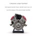 MAD V8 Toy Engine Model  Building DIY Kit  Internal  Hobby For Adults New